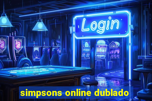 simpsons online dublado